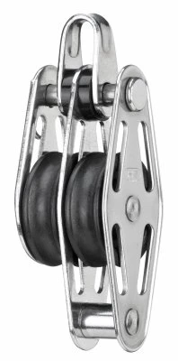 Sprenger Gleitlagerblock Edelstahl 6 Mm 2 Rolle, Bügel, Hundsfott