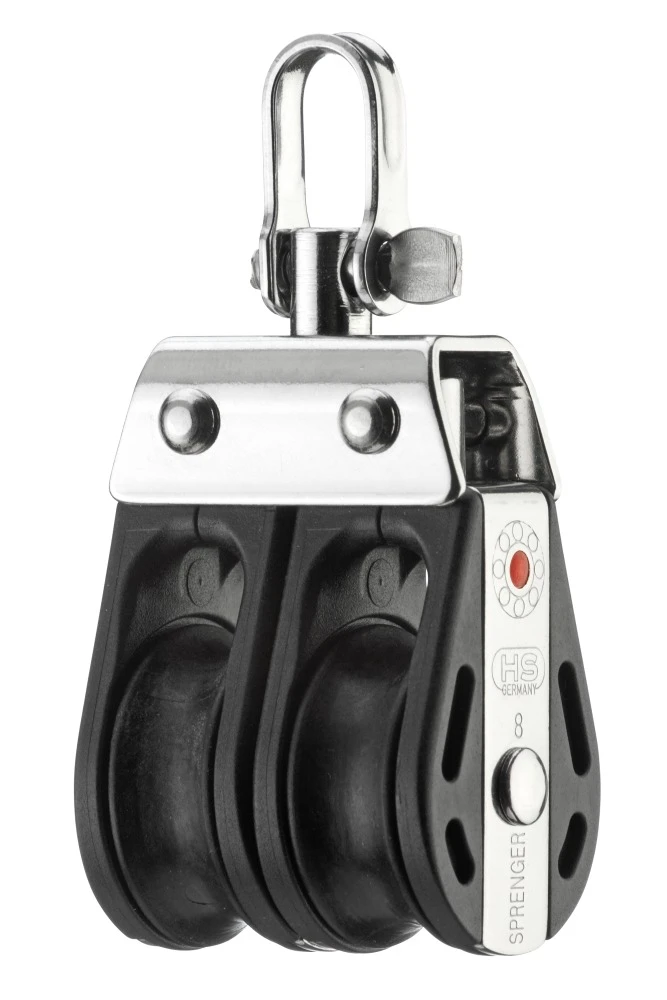 Sprenger S-Block 2 Rollen Wirbel Kugellager 8 Mm 1 Sprenger S-Block 2 Rollen Wirbel Kugellager 8 Mm