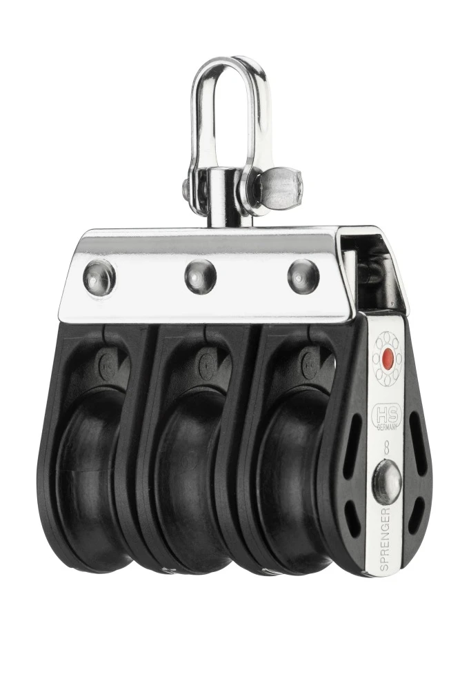 Sprenger S-Block 3 Rollen Wirbel Kugellager 8 Mm 1 Sprenger S-Block 3 Rollen Wirbel Kugellager 8 Mm