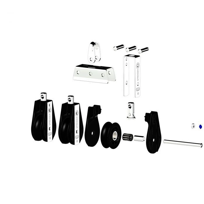 Sprenger S-Block Nadellager 10 Mm - 3 Rollen, Bügel 2 Sprenger S-Block Nadellager 10 Mm - 3 Rollen, Bügel – Bild 2