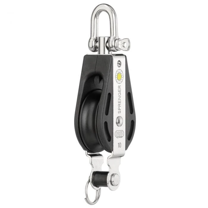 Sprenger S-Block Gleitlager 10 Mm - 1 Rolle, Wirbel, Hundsfott 1 Sprenger S-Block Gleitlager 10 Mm - 1 Rolle, Wirbel, Hundsfott