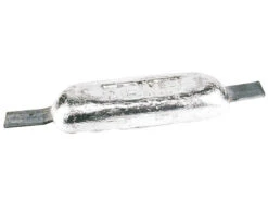 Rumpf-Anode Mit Streifen Zink 180x65x30mm