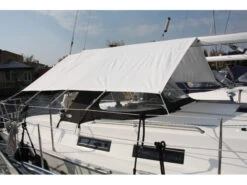 Sonnensegel Weiß 310 X 290 Cm