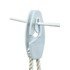 Fastfender Fenderhalterung Für Relingsdraht Bis 8 Mm Weiß 2 Stück