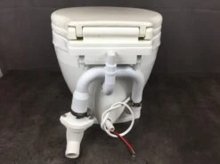 Jabsco Lite Flush Marine Toilette 12 Volt + Fußschalter -Honda || PLASTIMO || Lewmar Verkaufsgeschäft liteflush4