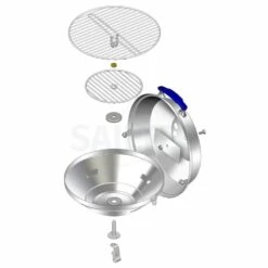 Magma Marine Kettle Holzkohlegrill MK2 381mm Standard -Honda || PLASTIMO || Lewmar Verkaufsgeschäft magma marine kettle holzkohlegrill mk2 432mm party 02 1