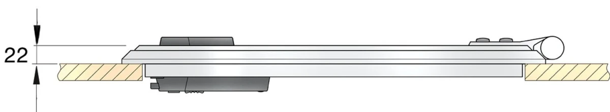 Vetus Marine Decksluke Planus PLA40L 2 Vetus Marine Decksluke Planus PLA40L – Bild 2